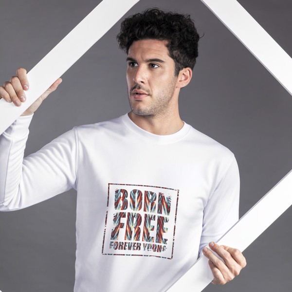 Adult Technique Sweatshirt Kroby - White / M