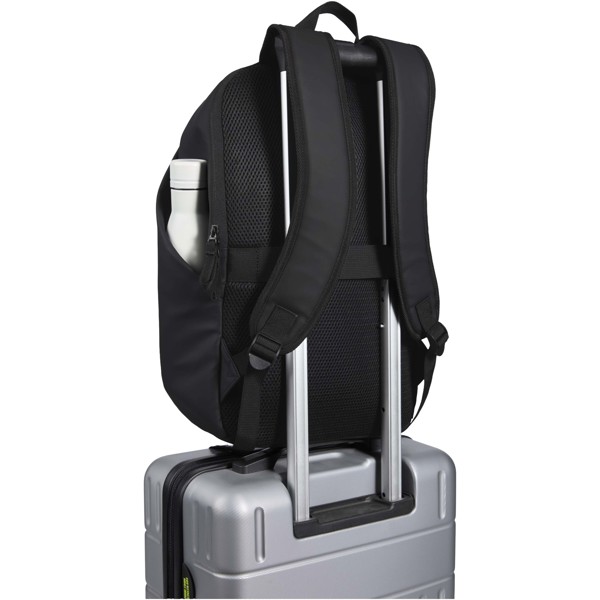 Resi Plus 15" GRS recycled anti-theft backpack 18L - Black