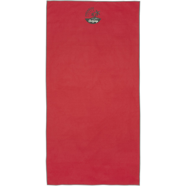Pieter GRS ultra lightweight and quick dry towel 50x100 cm - Red