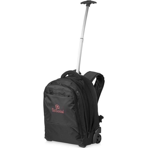 Lyns 17" laptop trolley backpack