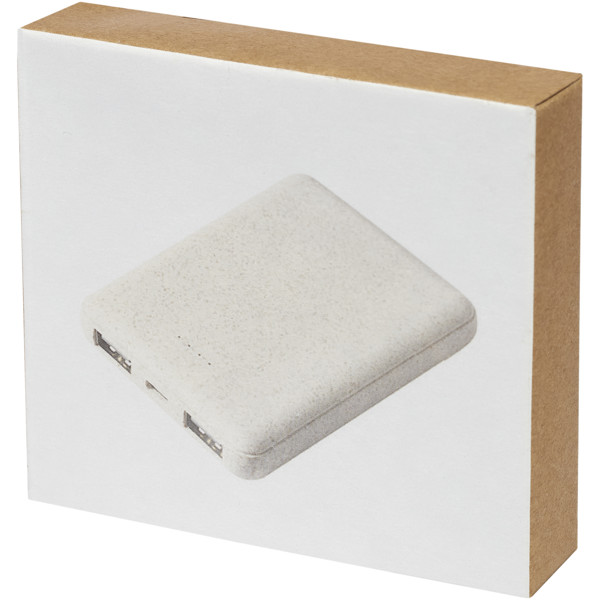 Batería externa de 5000 mAh de paja de trigo "Asama"