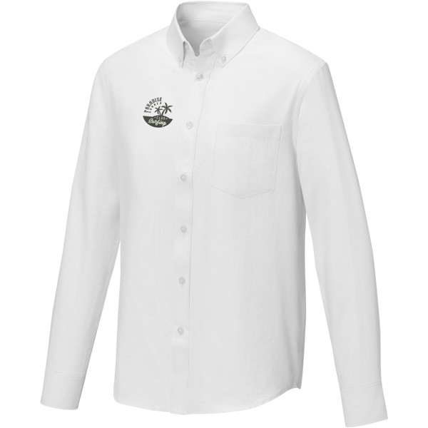 Pollux long sleeve men's shirt - White / 5XL