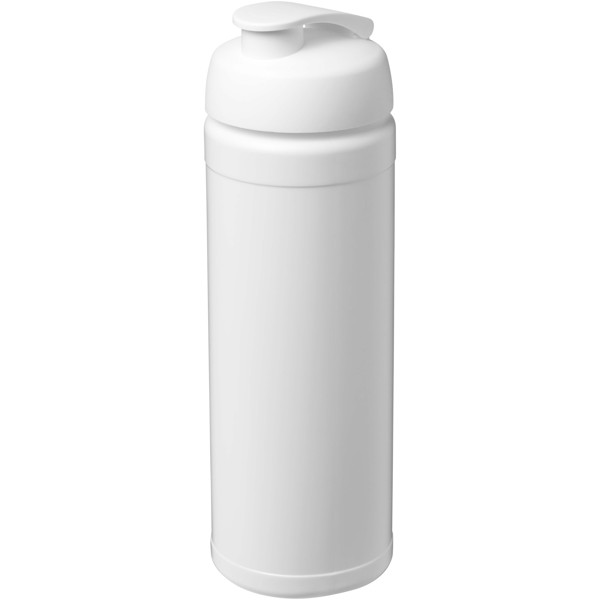 Baseline Rise 750 ml sport bottle with flip lid - White / White