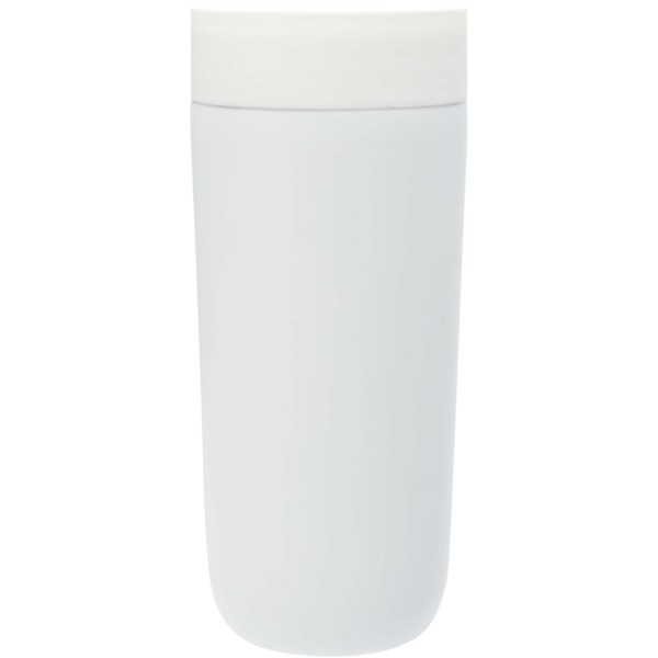 Camden 350 ml RCS certified stainless steel tumbler with ceramic lining - White