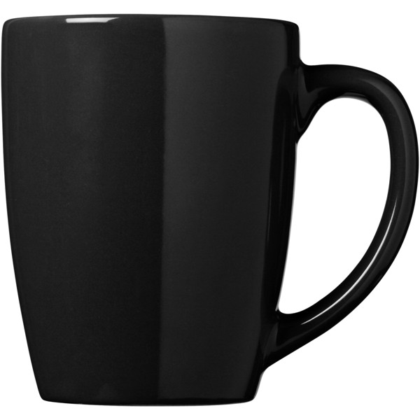 Medellin 350 ml ceramic mug - Solid black