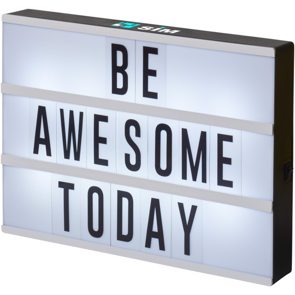 Cinema decorative lightbox large