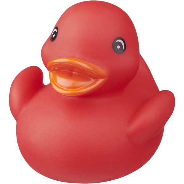 Pato de goma flotante "Affie" - Rojo