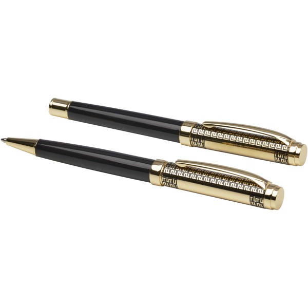 Legato ballpoint and rollerball pen set (blue ink)