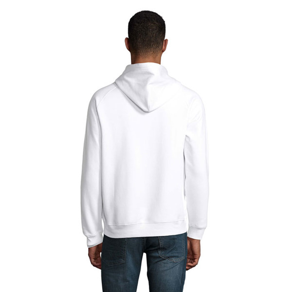 STELLAR Unisex Hooded Sweat - White / M