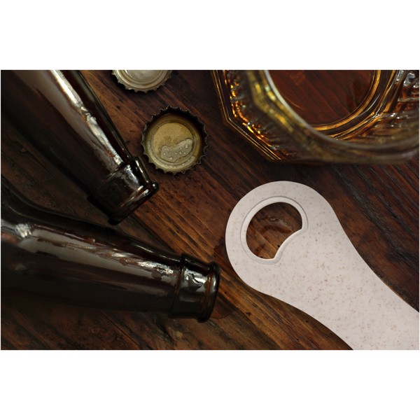 Schyn wheat straw bottle opener - White