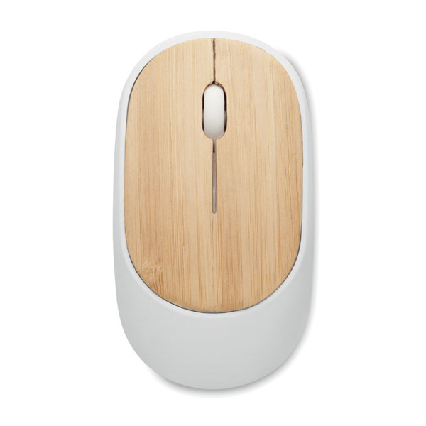 Wireless mouse in bamboo Curvy Bam