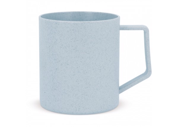 Coffee mug bamboo fiber 350ml - Pastel blauw