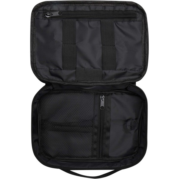 Ross GRS RPET tech pouch 1L - Heather Charcoal