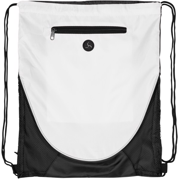 The Peek Sportbeutel - weiss / schwarz