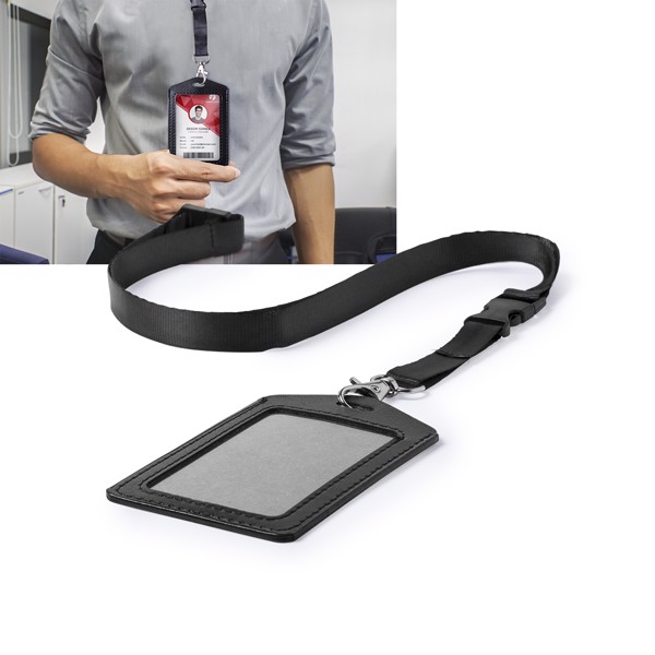 Id Badge Lanyard Zornit - White