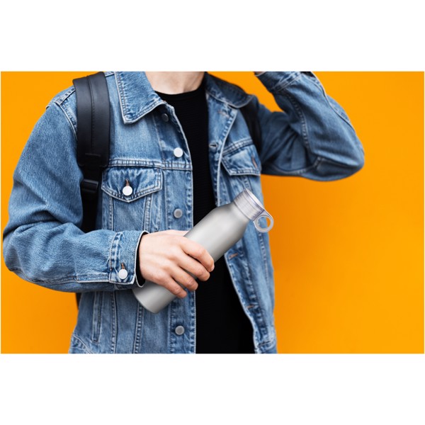 Hliníková sportovní láhev Grom - Černá