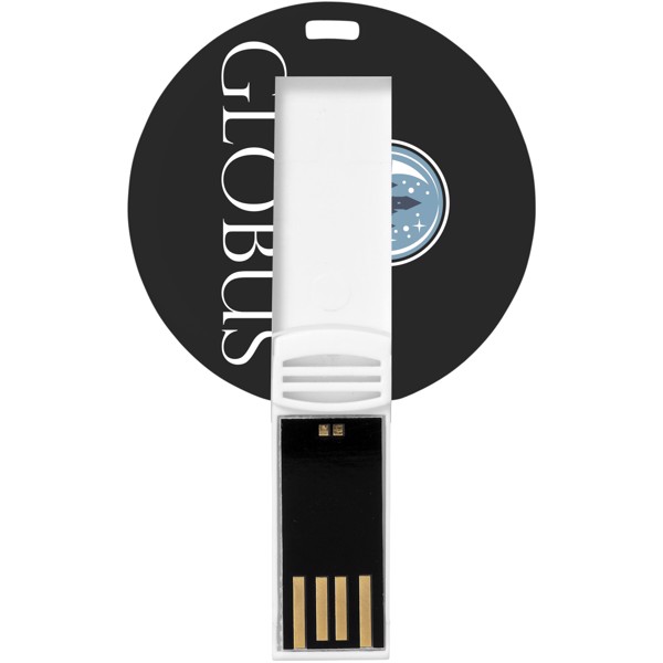 Round credit card - White / 1GB