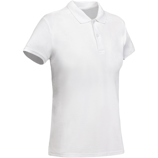 Prince organic cotton short sleeve women's polo - White / S