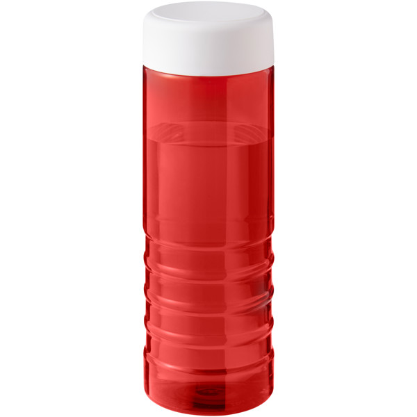 H2O Active® Eco Treble 750 ml screw cap water bottle - Red / White