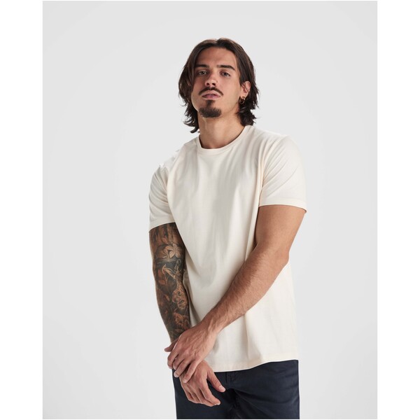 Golden short sleeve men's t-shirt - White / roly-L
