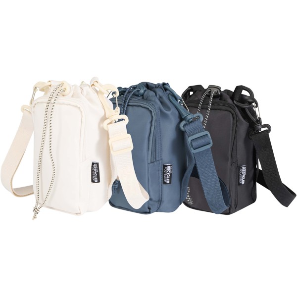 Trip Aware™ recycled travel bottle bag 2L - Black