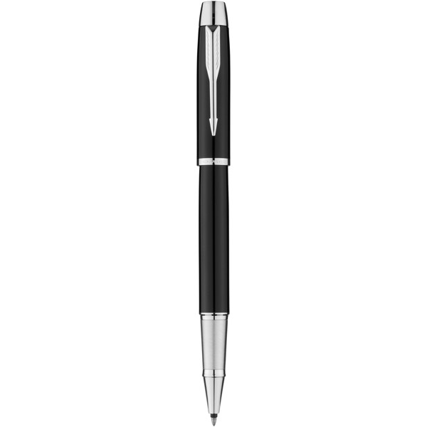 IM rollerball pen - Solid black / Silver