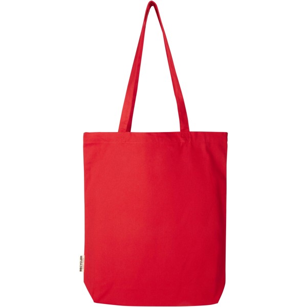 Florida 270 g/m² GRS recycled tote bag 10L - Red