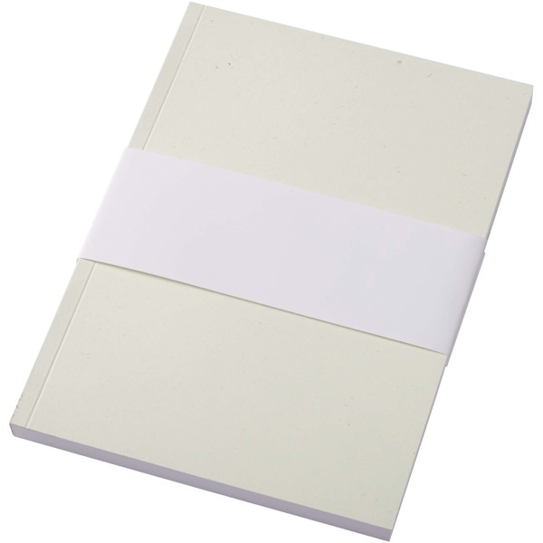 Novella Austen A5 recycled soft cover notebook - 100 sheets - Ivory White