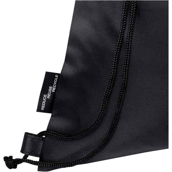 Ash recycled foldable drawstring bag 7L
