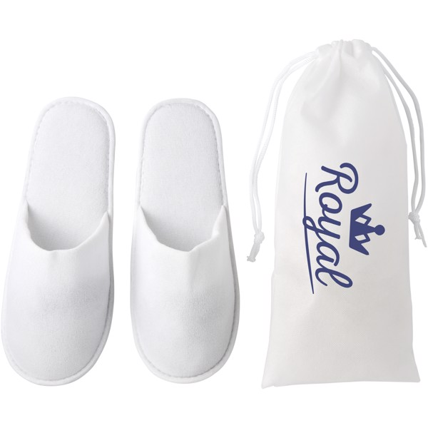 Walton wellness slippers - White