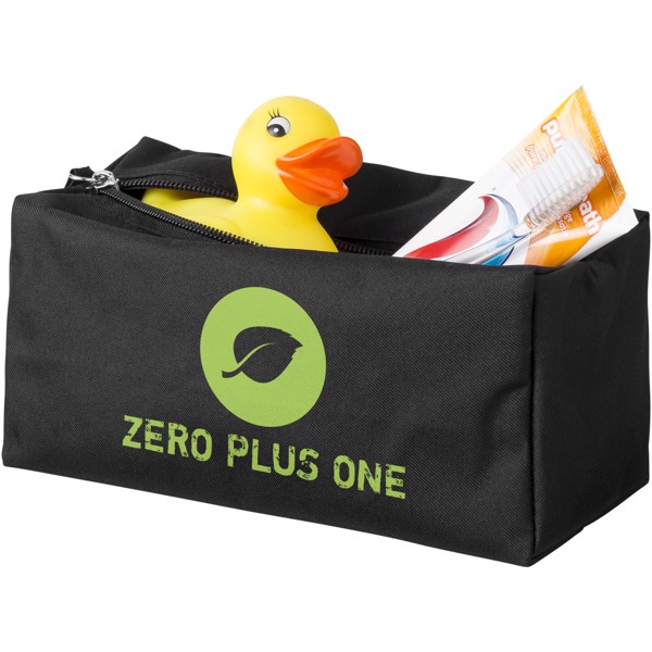 Passage toiletry bag - Solid black