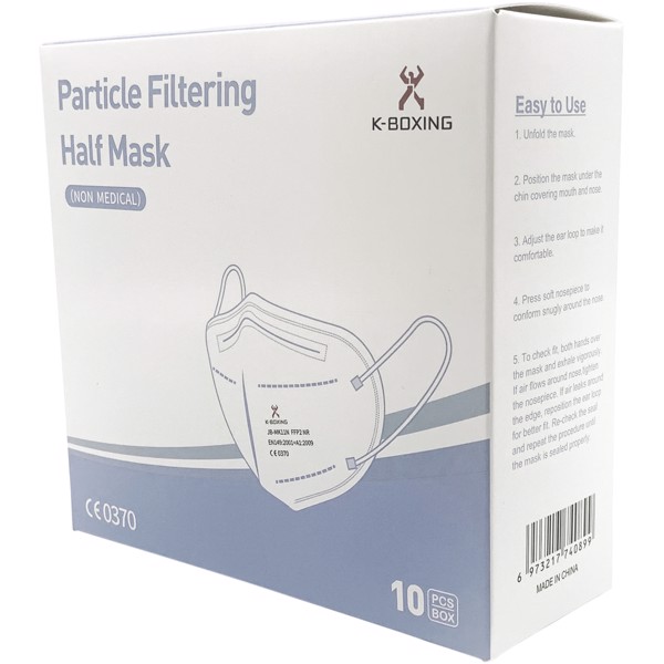 Mascarilla FFP2 no re-utilizable "Thomas"