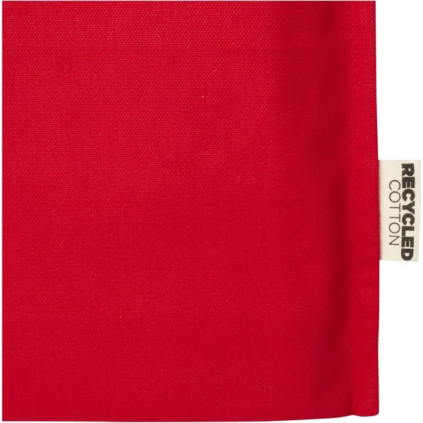 Florida 270 g/m² GRS recycled gusset tote bag 14L - Red
