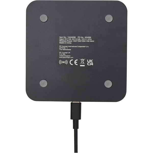 Hybrid 15W premium wireless charging pad