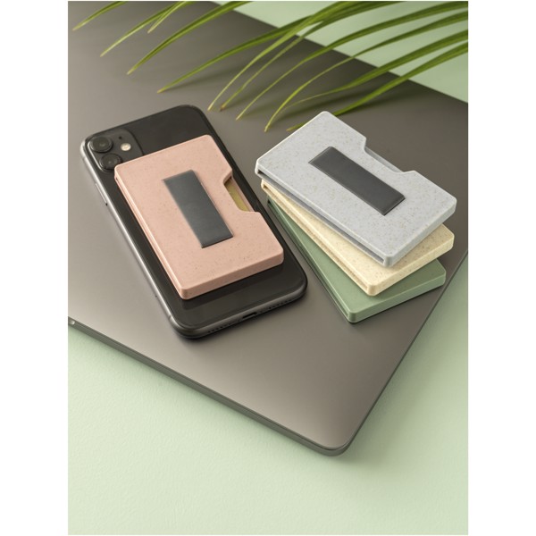 Grass RFID multi card holder - Grey