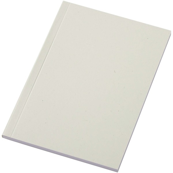 Novella Austen A6 recycled soft cover notebook - 50 sheets - Ivory White