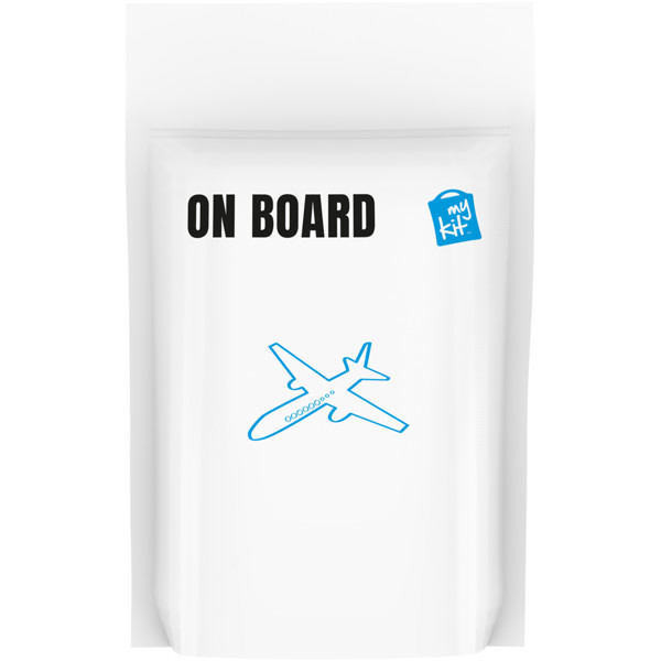MiniKit On Board Travel Set with paper pouch - White
