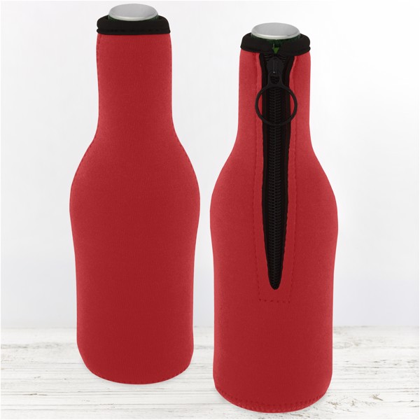 Fris recycled neoprene bottle sleeve holder - Red