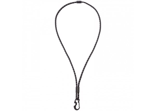Adventure cord with carabiner - Black