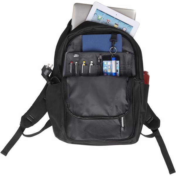 Vault RFID 15\" laptop backpack 16L - Black