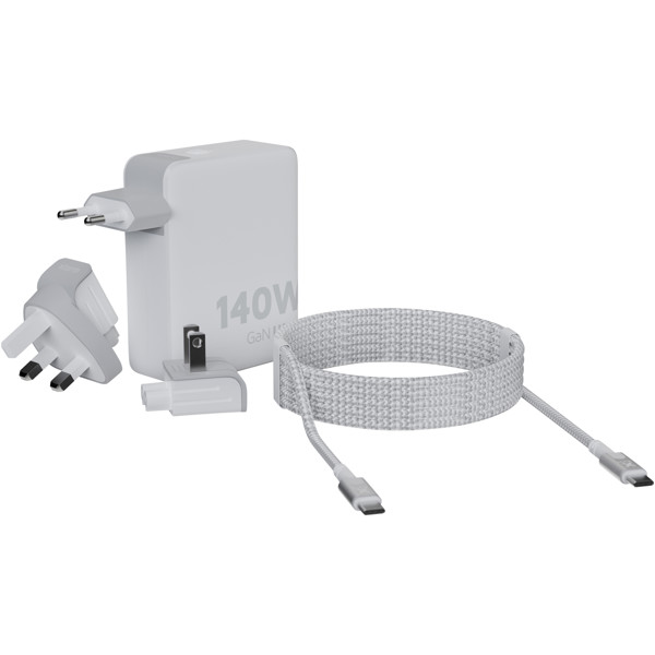 Xtorm XVC2140 GaN Ultra 140W travel charger with 240W USB-C PD cable