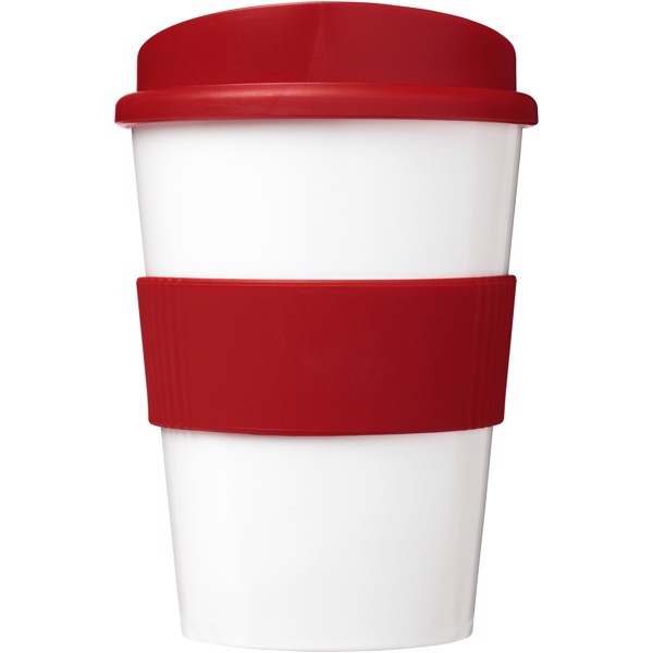 Hrnek rukojetí Brite-Americano® Medio 300 ml - Červená s efektem námrazy