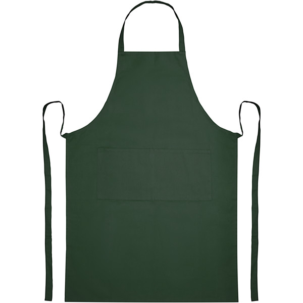 Orissa 200 g/m² organic cotton apron - Forest Green