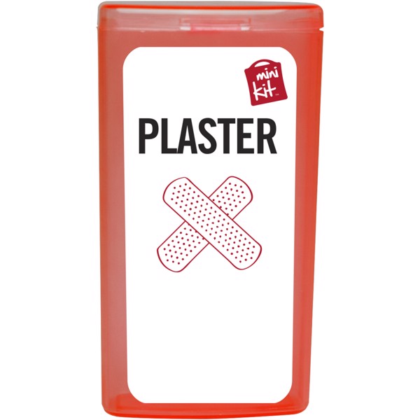 Minisada náplastí - Červená s efektem námrazy