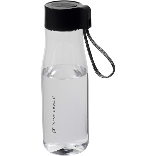 Ara 640 ml Tritan™ sport bottle with charging cable - Transparent clear