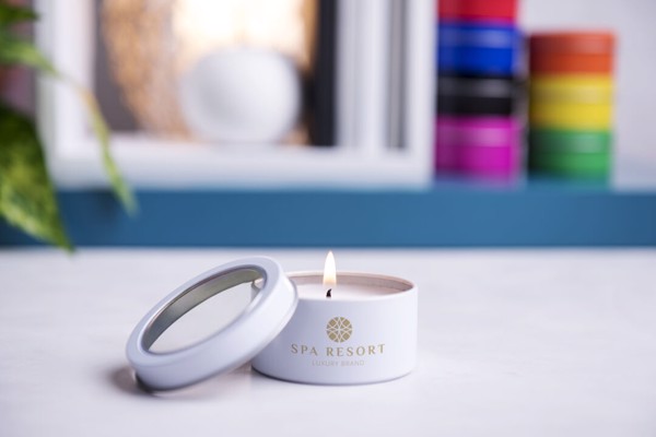 Aromatic Candle Sioko - White