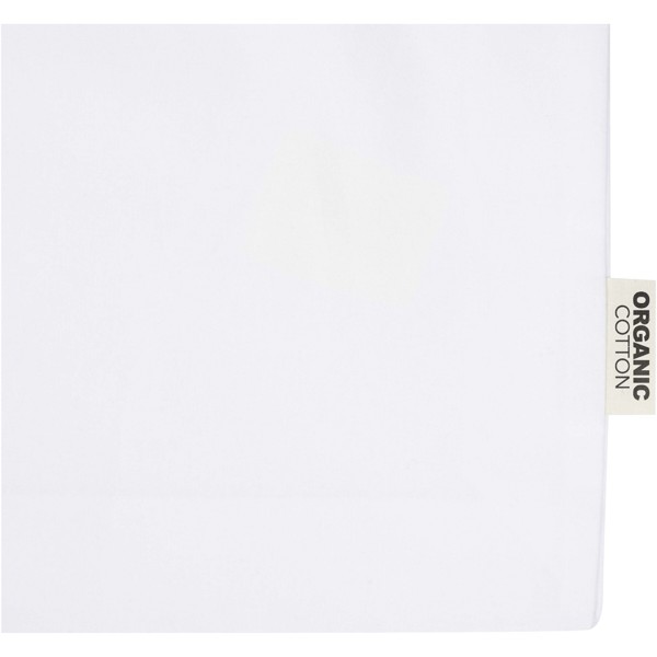 Odisha 180 g/m² OCS organic full gusset tote bag 14L - White