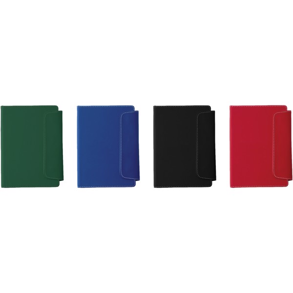 Horsens A5 notebook with stylus ballpoint pen - Solid black
