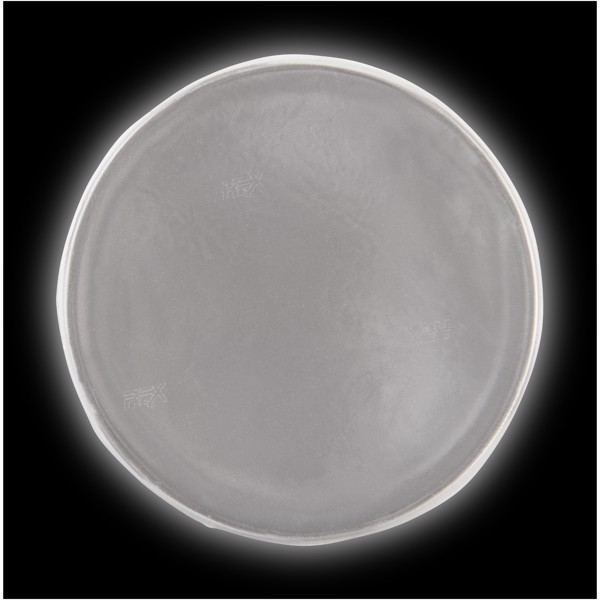 RFX™ S-09 round M reflective PVC sticker - White