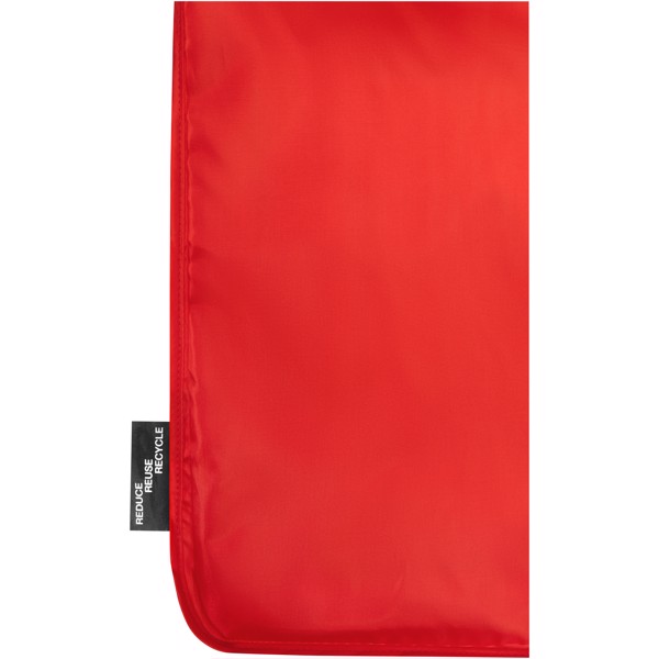 Ash RPET large foldable tote bag 14L - Red